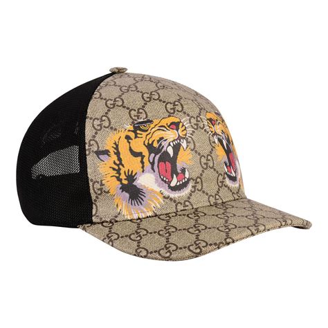 gucci tiger hat black|black Gucci cap price.